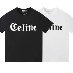 CELIN Lettering short-sleeved T-shirt(4 CP)-1932